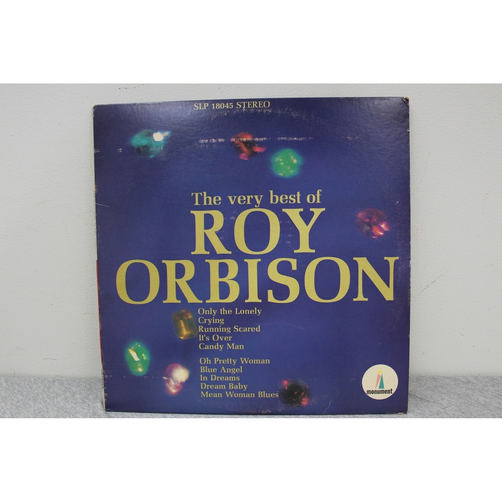 Monument Vinyl LP Roy Orbison The Very Best of Roy Orbison SLP 18045 Stereo